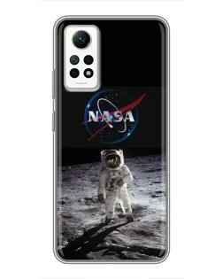 Чехол для Xiaomi Redmi Note 12 Pro (4g) с картинкой «Астронавт на Луне» Чехол для Xiaomi Redmi Note 12 Pro (4g) с картинкой «Астронавт на Луне»