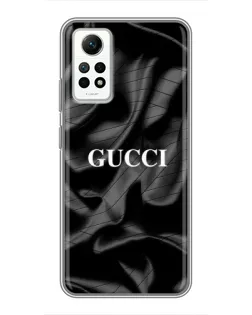 Чохол для Xiaomi Redmi Note 12 Pro (4g) з картинкою «Gucci — шовкові хвилі»