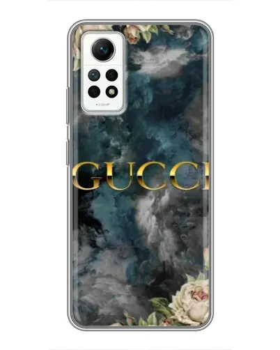 Чехол для Xiaomi Redmi Note 12 Pro (4g) с картинкой «Абстрактные цветы Gucci» Чехол для Xiaomi Redmi Note 12 Pro (4g) с картинкой «Абстрактные цветы Gucci»
