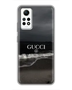 Чехол для Xiaomi Redmi Note 12 Pro (4g) с картинкой «Gucci — морской прибой» Чехол для Xiaomi Redmi Note 12 Pro (4g) с картинкой «Gucci — морской прибой»