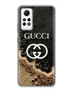 Чехол для Xiaomi Redmi Note 12 Pro (4g) с картинкой «Gucci — песчаные дюны» Чехол для Xiaomi Redmi Note 12 Pro (4g) с картинкой «Gucci — песчаные дюны»