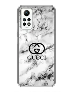 Чехол для Xiaomi Redmi Note 12 Pro (4g) с картинкой «Gucci — мраморный шик» Чехол для Xiaomi Redmi Note 12 Pro (4g) с картинкой «Gucci — мраморный шик»