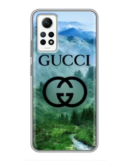 Чехол для Xiaomi Redmi Note 12 Pro (4g) с картинкой «Gucci — горный пейзаж» Чехол для Xiaomi Redmi Note 12 Pro (4g) с картинкой «Gucci — горный пейзаж»