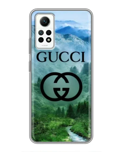 Чехол для Xiaomi Redmi Note 12 Pro (4g) с картинкой «Gucci — горный пейзаж» Чехол для Xiaomi Redmi Note 12 Pro (4g) с картинкой «Gucci — горный пейзаж»