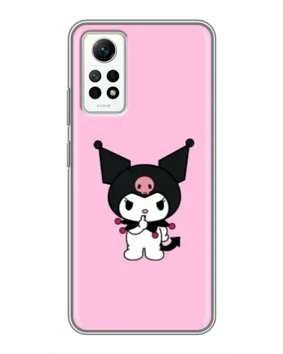 Чехол для Xiaomi Redmi Note 12 Pro (4g) с картинкой «Kuromi — розовая нежность»