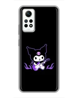 Чехол для Xiaomi Redmi Note 12 Pro (4g) с картинкой «Электрическая Kuromi»