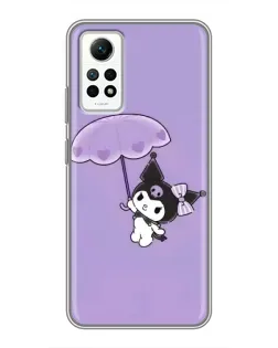 Чехол для Xiaomi Redmi Note 12 Pro (4g) с картинкой «Kuromi с зонтиком»