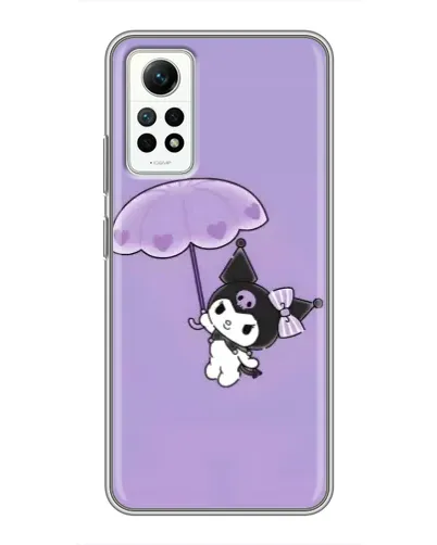 Чехол для Xiaomi Redmi Note 12 Pro (4g) с картинкой «Kuromi с зонтиком»