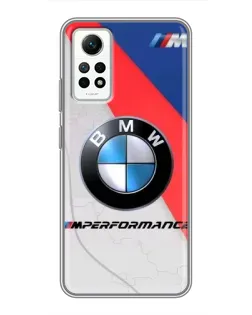 Чехол для Xiaomi Redmi Note 12 Pro (4g) с картинкой «BMW Performance стиль»
