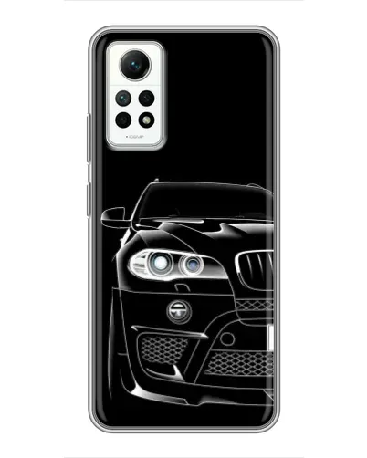 Чехол для Xiaomi Redmi Note 12 Pro (4g) с картинкой «Темный силуэт BMW» Чехол для Xiaomi Redmi Note 12 Pro (4g) с картинкой «Темный силуэт BMW»