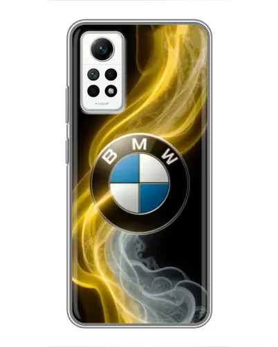 Чехол для Xiaomi Redmi Note 12 Pro (4g) с картинкой «Золотистый дым BMW» Чехол для Xiaomi Redmi Note 12 Pro (4g) с картинкой «Золотистый дым BMW»