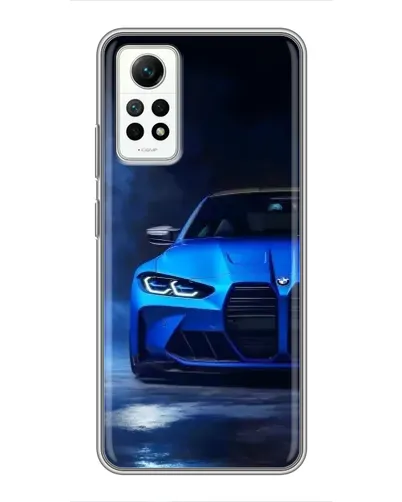 Чехол для Xiaomi Redmi Note 12 Pro (4g) с картинкой «Голубая BMW M4» Чехол для Xiaomi Redmi Note 12 Pro (4g) с картинкой «Голубая BMW M4»