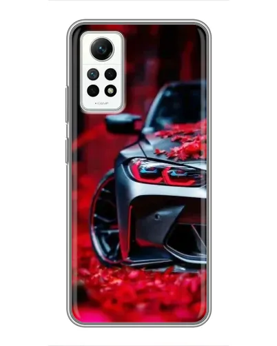 Чехол для Xiaomi Redmi Note 12 Pro (4g) с картинкой «Спортивная BMW и цветы» Чехол для Xiaomi Redmi Note 12 Pro (4g) с картинкой «Спортивная BMW и цветы»