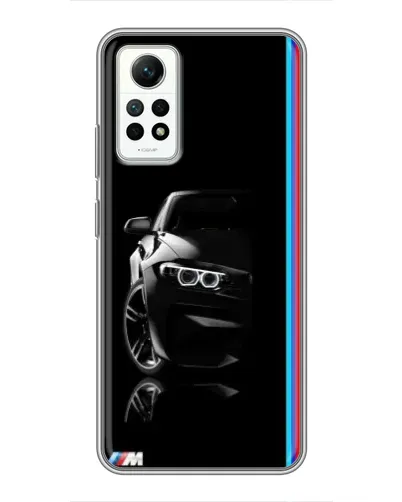 Чехол для Xiaomi Redmi Note 12 Pro (4g) с картинкой «Силуэт BMW в темноте» Чехол для Xiaomi Redmi Note 12 Pro (4g) с картинкой «Силуэт BMW в темноте»