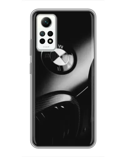 Чехол для Xiaomi Redmi Note 12 Pro (4g) с картинкой «Эмблема BMW — макро» Чехол для Xiaomi Redmi Note 12 Pro (4g) с картинкой «Эмблема BMW — макро»