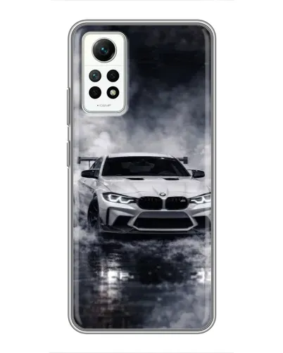 Чехол для Xiaomi Redmi Note 12 Pro (4g) с картинкой «BMW сквозь туман» Чехол для Xiaomi Redmi Note 12 Pro (4g) с картинкой «BMW сквозь туман»