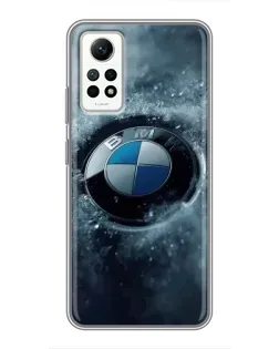 Чохол для Xiaomi Redmi Note 12 Pro (4g) з картинкою «Логотип BMW — лід»