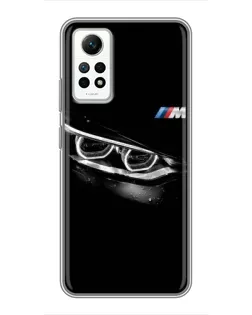 Чохол для Xiaomi Redmi Note 12 Pro (4g) з картинкою «BMW — погляд тигра»