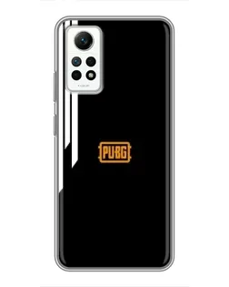 Чехол для Xiaomi Redmi Note 12 Pro (4g) с картинкой «PUBG — вертикальные линии»