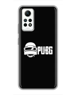 Чехол для Xiaomi Redmi Note 12 Pro (4g) с картинкой «PUBG — классический лого»