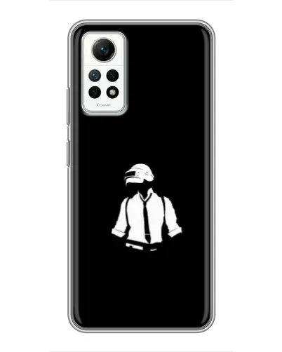 Чехол для Xiaomi Redmi Note 12 Pro (4g) с картинкой «PUBG — белый шлем» Чехол для Xiaomi Redmi Note 12 Pro (4g) с картинкой «PUBG — белый шлем»