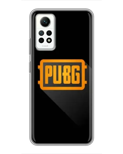 Чехол для Xiaomi Redmi Note 12 Pro (4g) с картинкой «PUBG — рамка лого» Чехол для Xiaomi Redmi Note 12 Pro (4g) с картинкой «PUBG — рамка лого»