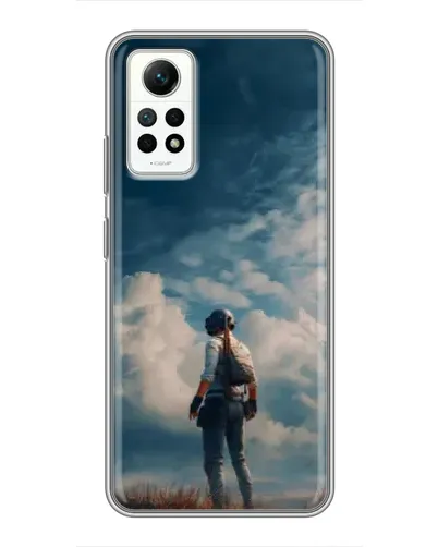 Чехол для Xiaomi Redmi Note 12 Pro (4g) с картинкой «Герой PUBG на скале» Чехол для Xiaomi Redmi Note 12 Pro (4g) с картинкой «Герой PUBG на скале»