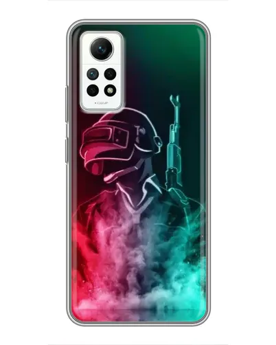 Чехол для Xiaomi Redmi Note 12 Pro (4g) с картинкой «PUBG — огненный воин» Чехол для Xiaomi Redmi Note 12 Pro (4g) с картинкой «PUBG — огненный воин»