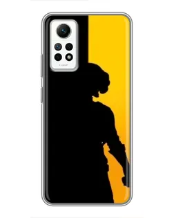 Чехол для Xiaomi Redmi Note 12 Pro (4g) с картинкой «Тень воина PUBG»