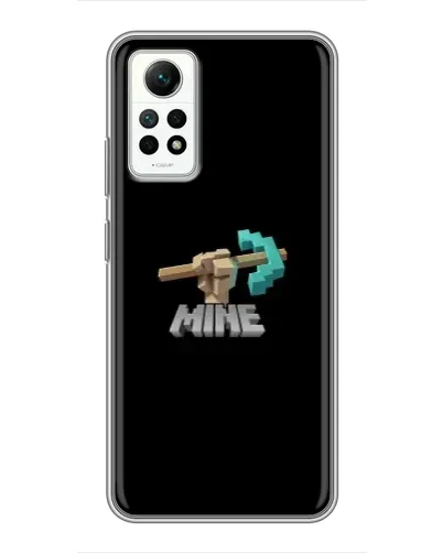 Чехол для Xiaomi Redmi Note 12 Pro (4g) с картинкой «Алмазная кирка»
