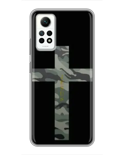 Чехол для Xiaomi Redmi Note 12 Pro (4g) с картинкой «Милитари Крест»