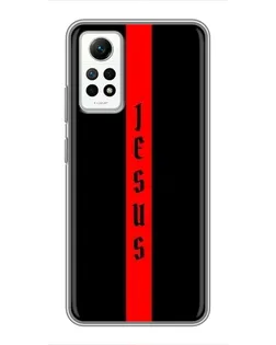 Чехол для Xiaomi Redmi Note 12 Pro (4g) с картинкой «Красная линия веры»