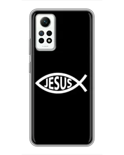 Чехол для Xiaomi Redmi Note 12 Pro (4g) с картинкой «Классический Jesus»