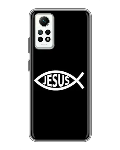 Чехол для Xiaomi Redmi Note 12 Pro (4g) с картинкой «Классический Jesus»