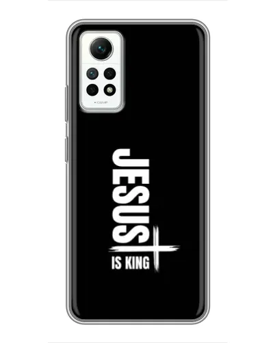 Чехол для Xiaomi Redmi Note 12 Pro (4g) с картинкой «Вертикаль веры Jesus»