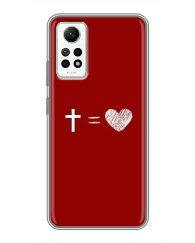 Чехол для Xiaomi Redmi Note 12 Pro (4g) с картинкой «Уравнение любви» Чехол для Xiaomi Redmi Note 12 Pro (4g) с картинкой «Уравнение любви»