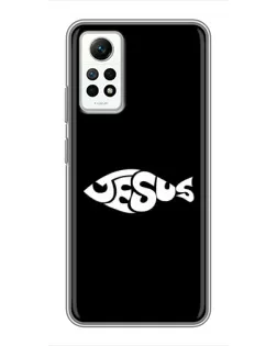 Чехол для Xiaomi Redmi Note 12 Pro (4g) с картинкой «Рыба Jesus» Чехол для Xiaomi Redmi Note 12 Pro (4g) с картинкой «Рыба Jesus»