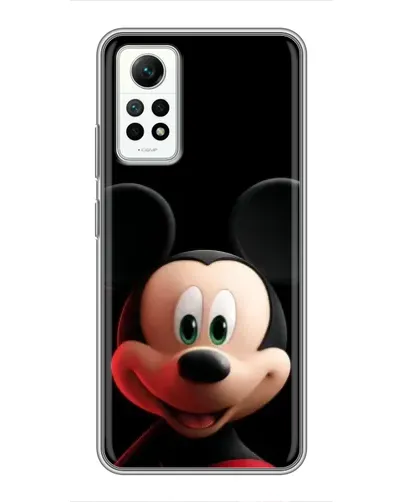 Чехол для Xiaomi Redmi Note 12 Pro (4g) с картинкой «Улыбающийся Микки Маус»