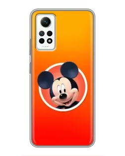 Чехол для Xiaomi Redmi Note 12 Pro (4g) с картинкой «Mickey в круге»