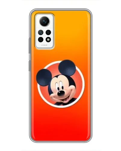 Чехол для Xiaomi Redmi Note 12 Pro (4g) с картинкой «Mickey в круге»