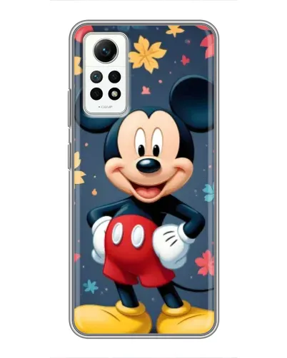 Чехол для Xiaomi Redmi Note 12 Pro (4g) с картинкой «Осенний Mickey Mouse»