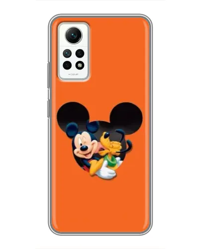 Чехол для Xiaomi Redmi Note 12 Pro (4g) с картинкой «Сердце Микки Минни»