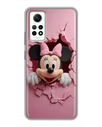 Чехол для Xiaomi Redmi Note 12 Pro (4g) с картинкой «Минни сквозь стену»