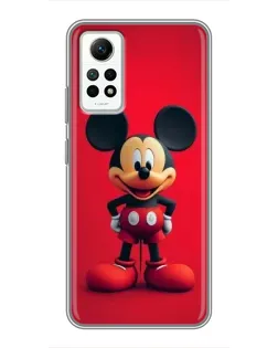 Чехол для Xiaomi Redmi Note 12 Pro (4g) с картинкой «Mickey в полный рост»