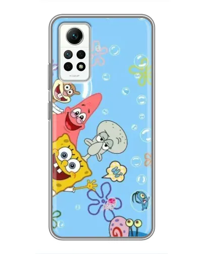 Чехол для Xiaomi Redmi Note 12 Pro (4g) с картинкой «Веселые пузырьки» Чехол для Xiaomi Redmi Note 12 Pro (4g) с картинкой «Веселые пузырьки»