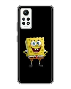 Чехол для Xiaomi Redmi Note 12 Pro (4g) с картинкой «Классический Губка Боб»