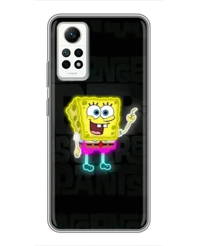 Чехол для Xiaomi Redmi Note 12 Pro (4g) с картинкой «Неоновый Губка Боб» Чехол для Xiaomi Redmi Note 12 Pro (4g) с картинкой «Неоновый Губка Боб»