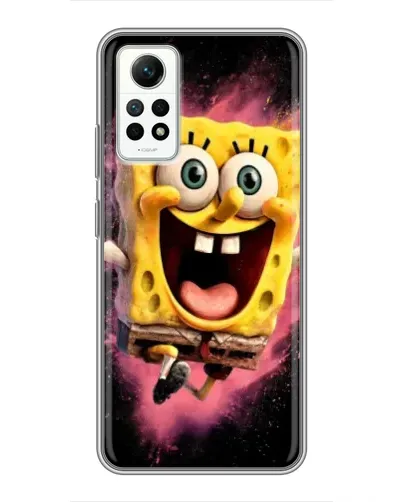 Чехол для Xiaomi Redmi Note 12 Pro (4g) с картинкой «Взрывной Спанч Боб» Чехол для Xiaomi Redmi Note 12 Pro (4g) с картинкой «Взрывной Спанч Боб»