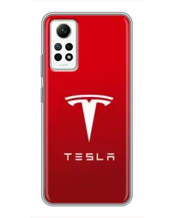 Чехол для Xiaomi Redmi Note 12 Pro (4g) с картинкой «Tesla Red Classic» Чехол для Xiaomi Redmi Note 12 Pro (4g) с картинкой «Tesla Red Classic»