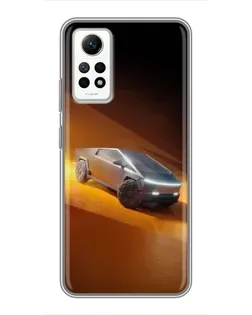 Чехол для Xiaomi Redmi Note 12 Pro (4g) с картинкой «Cybertruck в пустыне» Чехол для Xiaomi Redmi Note 12 Pro (4g) с картинкой «Cybertruck в пустыне»